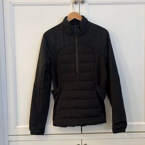Women's Black Lululemon Puffer Jacket